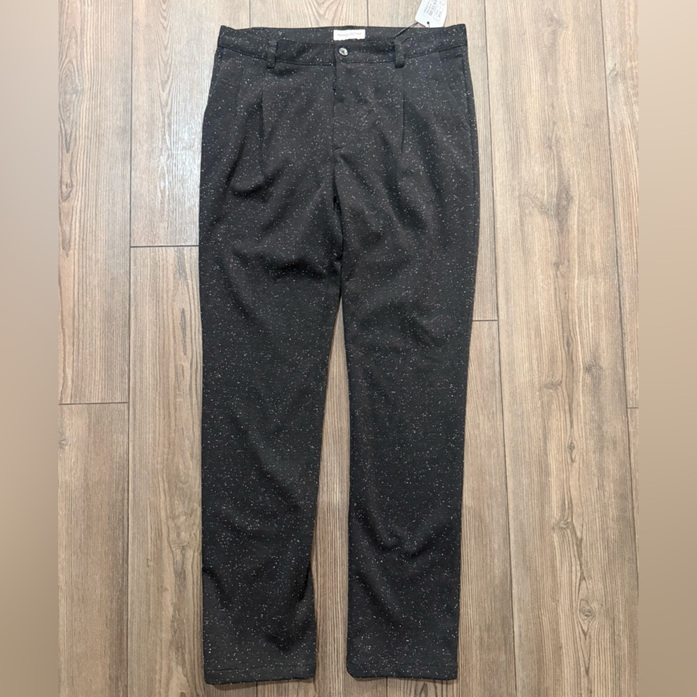 Paolo Pecora Milano Speckled Trousers Boys 14 Designer Italian Pants NWT - Picture 2 of 6